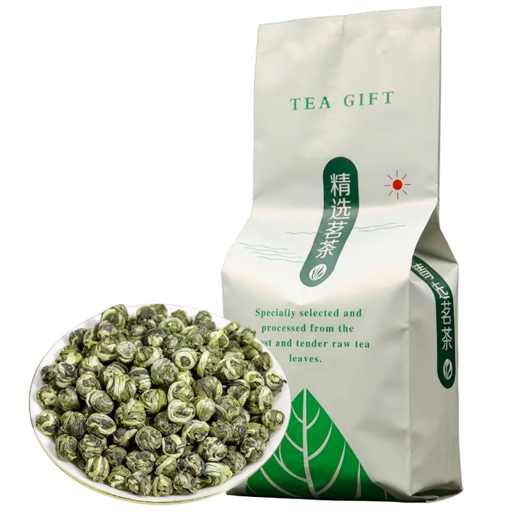 2025新茶茉莉花茶精选龙珠浓香型耐泡九窨正宗花草茶叶袋装125克