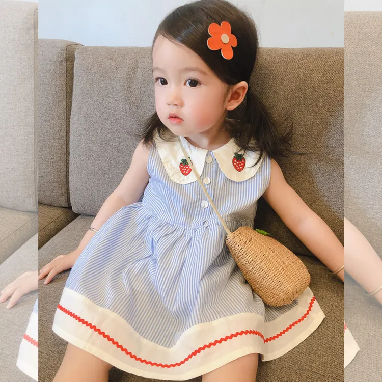【1639】一岁网红宝宝衣服夏装女婴儿洋公主女童背心裙连衣裙裙子