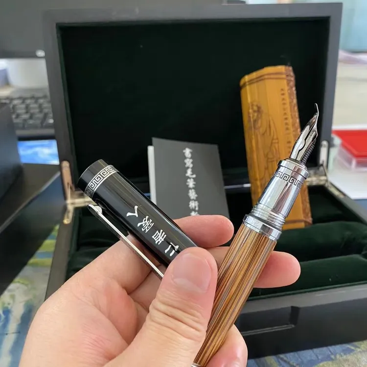 本册公爵孔子复合美工笔弯头书法练字笔商务签字签名专用