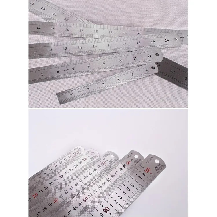 diy手工加厚不锈钢直尺手工制作工具