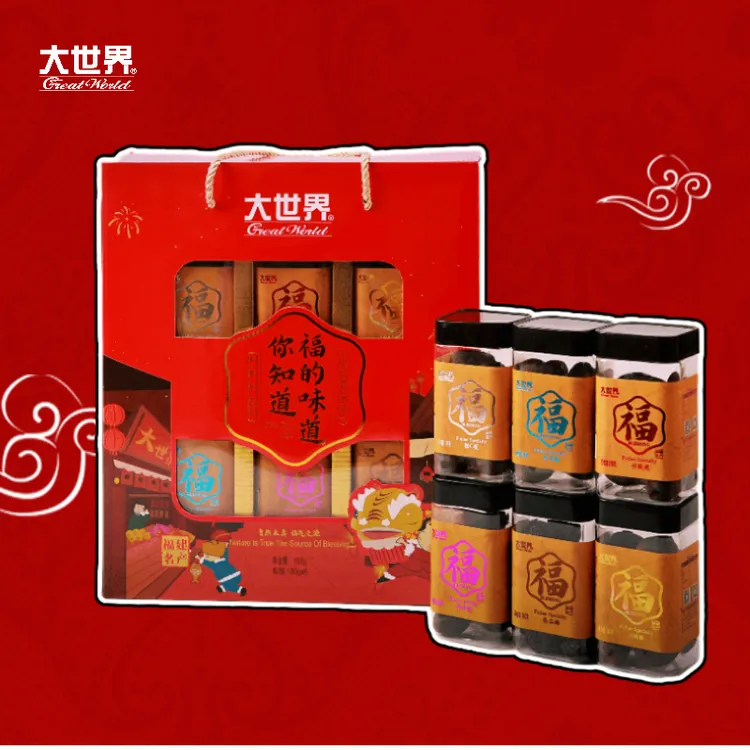 大世界大世界福建特产大世界福的味道橄榄大礼盒净重1080克