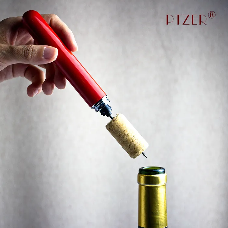 PTZER红酒开瓶器创意起子笔形家用开酒器酒塞气压式神器起瓶器