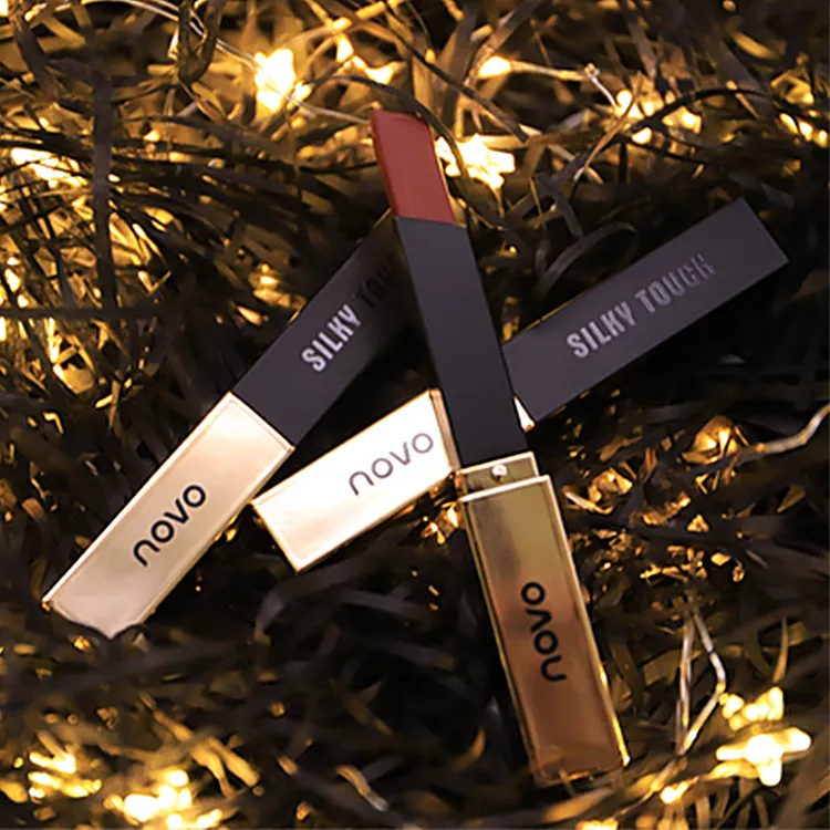 【达人推荐】NOVO小金条口红丝绒雾面哑光保湿滋润学生显白雾绒显白