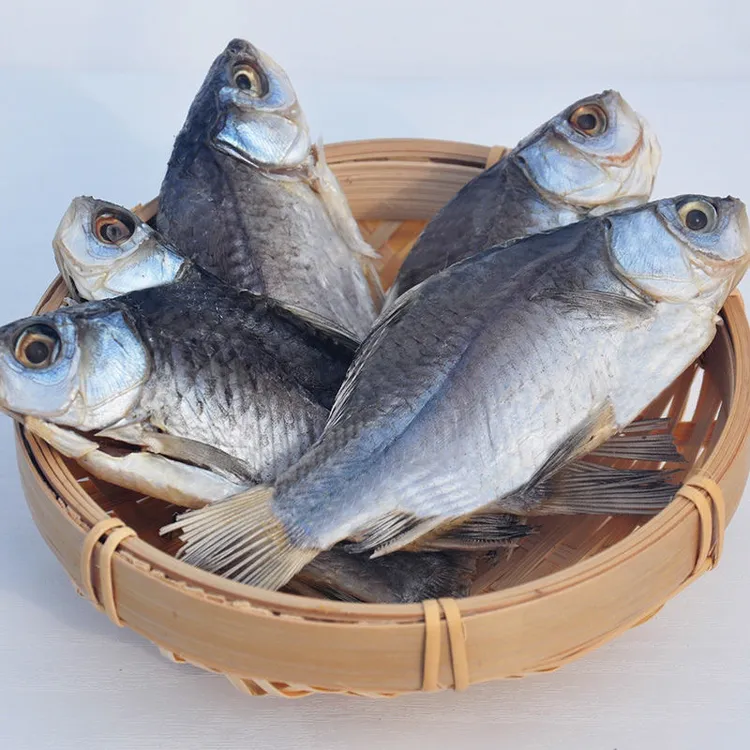 鲫鱼干安徽特产风干咸鱼干腌制淡水河鱼干日晒腊鱼干咸味泡水不苦