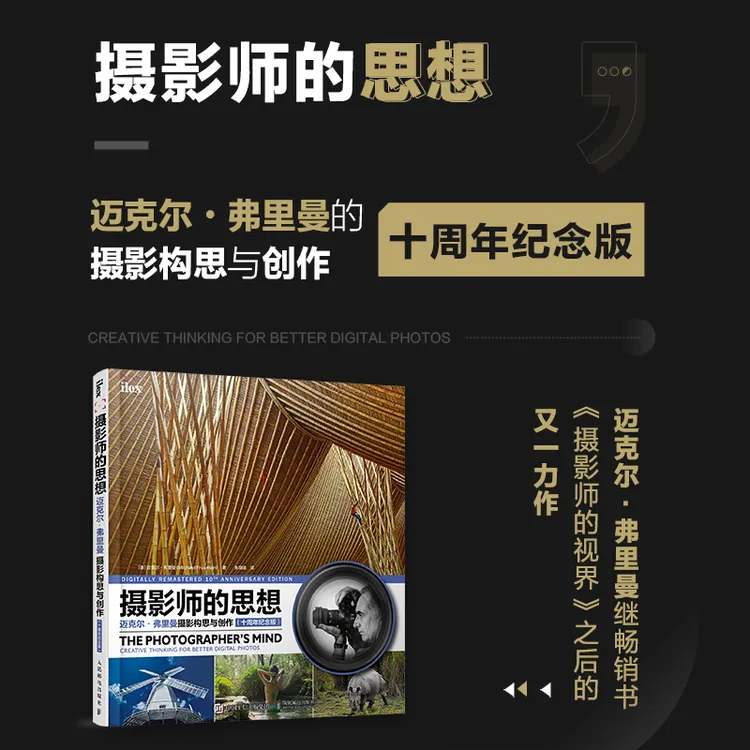 摄影师的思想 迈克尔弗里曼摄影构思与创作十周年纪念版摄影书籍