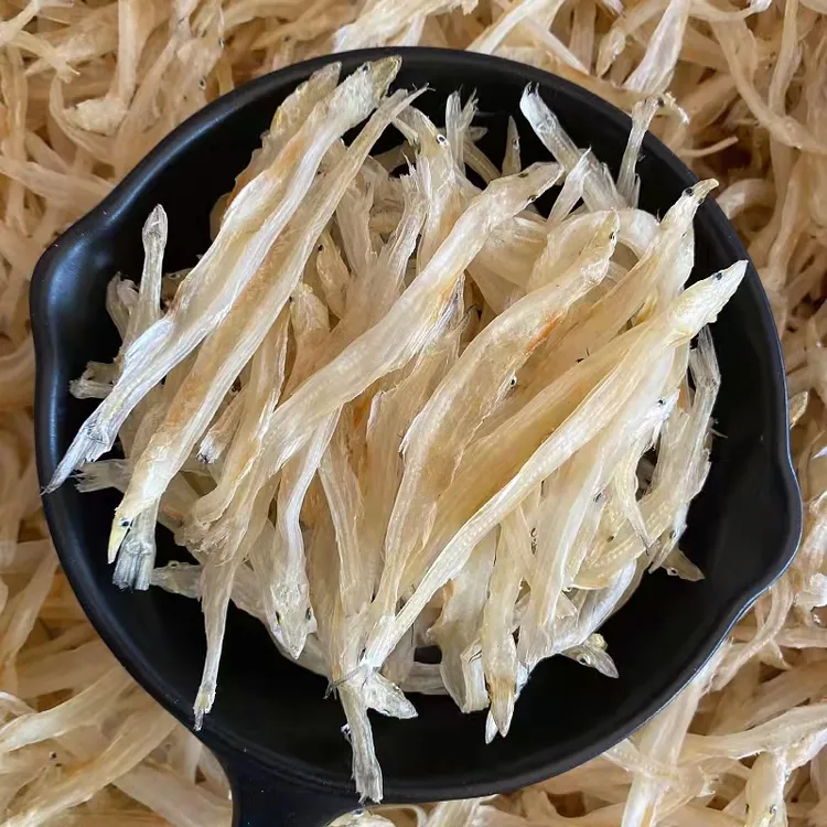 白饭鱼干 珠海 淡晒白饭鱼干 大号银鱼干 100克/250克 可蒸炒等