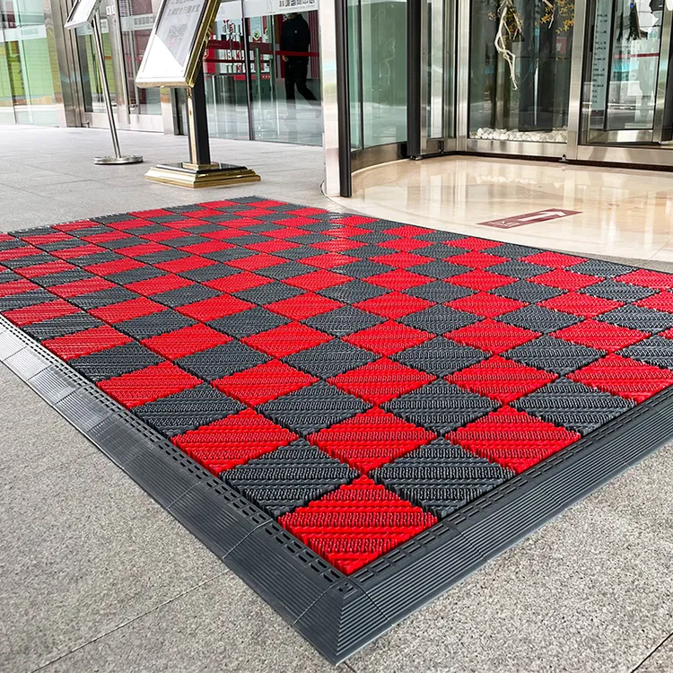 室外二合一防滑除尘地垫台阶脚垫酒店商场进门门口门垫拼接垫定制