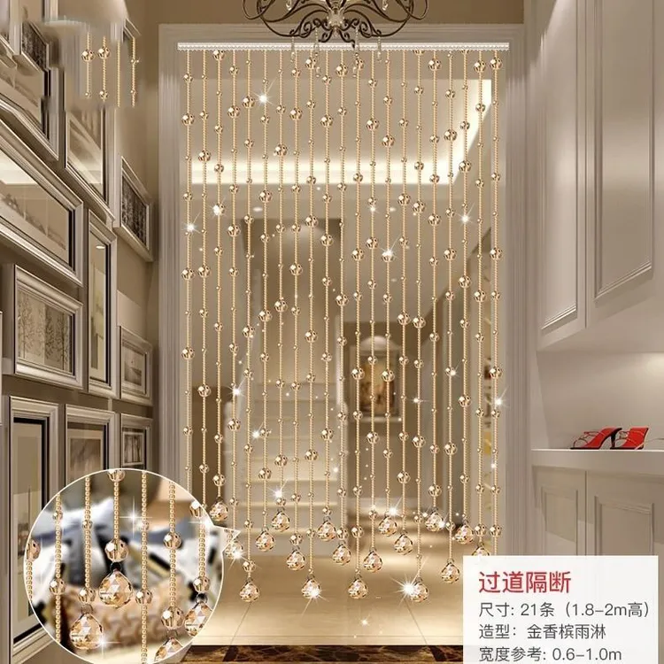 水晶门帘珠帘装珠