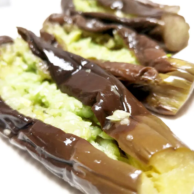 东北蒜茄子500克装咸菜东北泡菜下饭菜