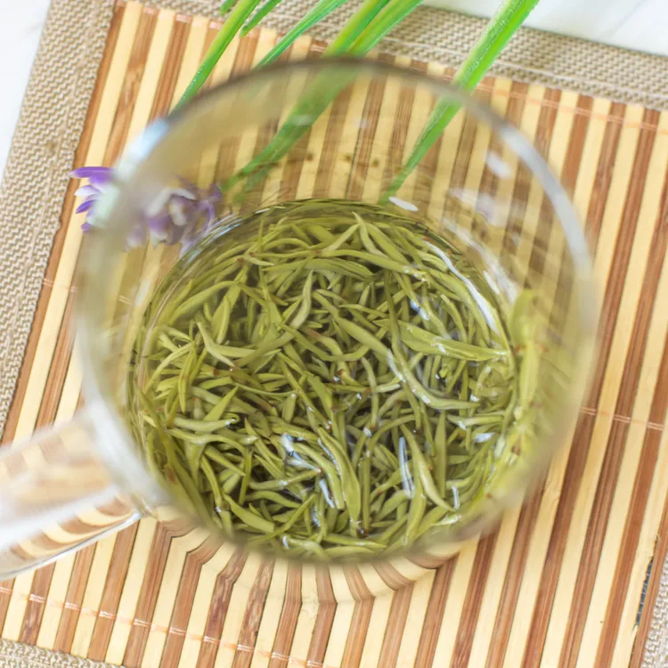 全芽2025新茶绿茶毛峰特级四川雅安明前网红高颜值茶叶高级茶叶
