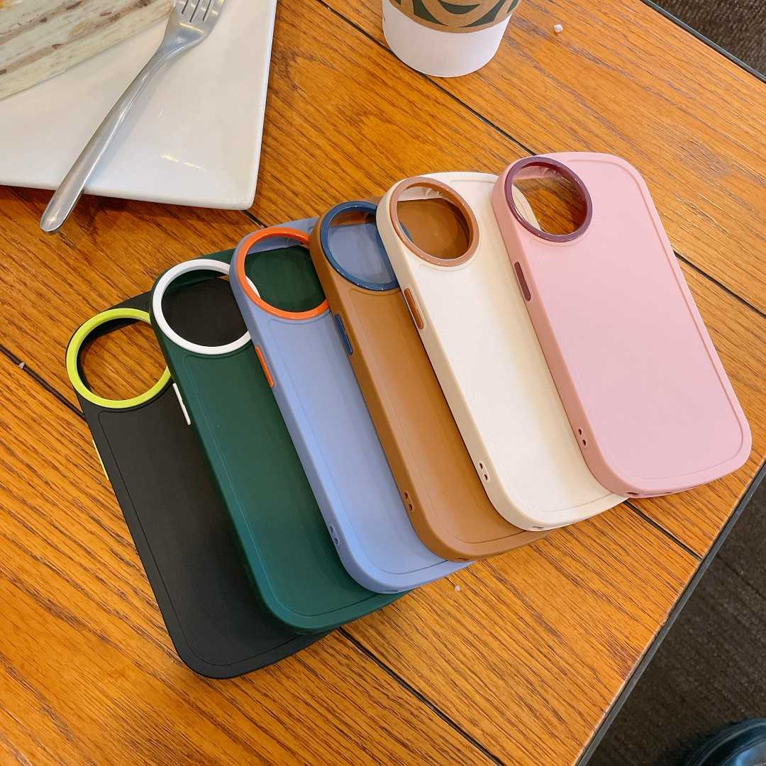 苹果13硅胶11简约纯色软壳12防摔8P手机壳iPhonexsmax