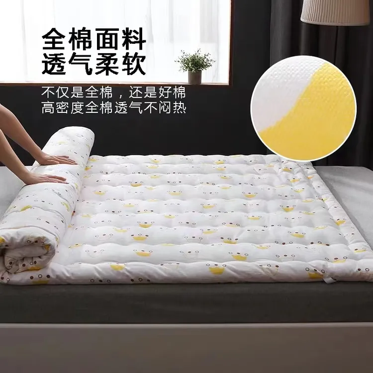 犟人1.5*2米 1.8*2米 2*2米棉花褥子垫被加厚铺底垫榻榻米家用