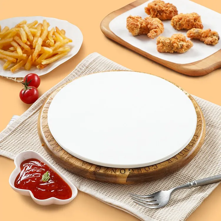 无品牌手抓饼隔油纸搭烙粿垫纸隔离膜冷冻不粘纸烘焙纸烤箱专用dr