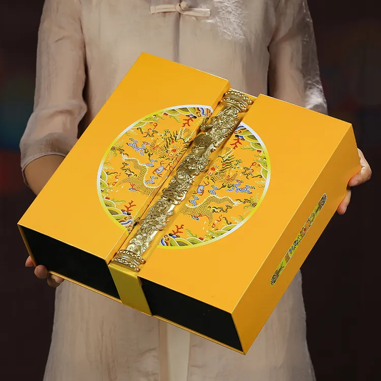 武夷山大红袍茶叶高档茶叶礼盒装过年过节走访送礼