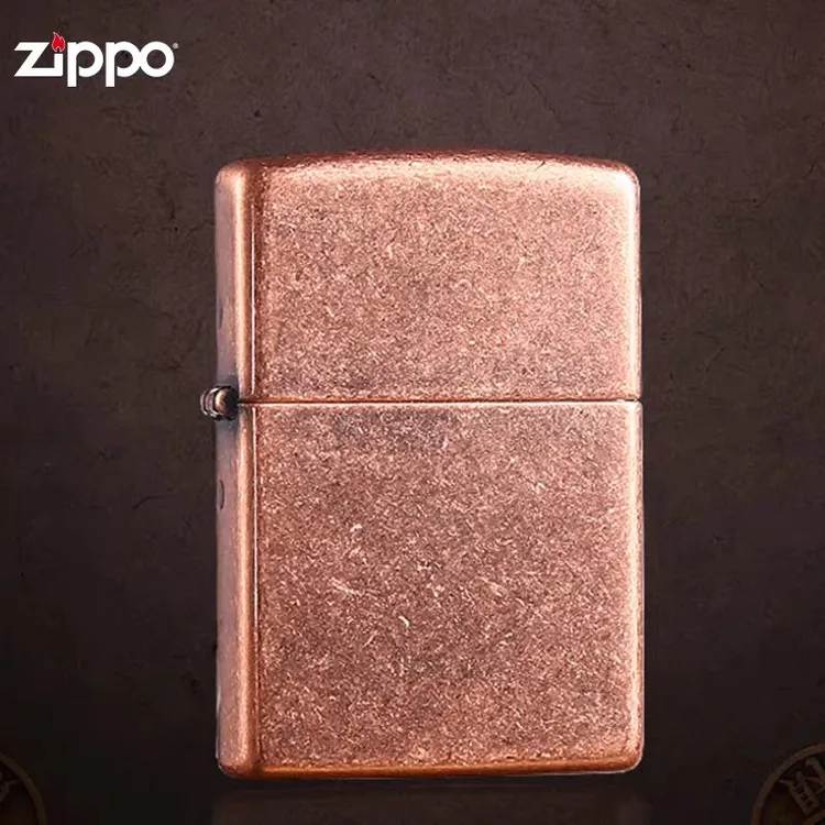 zippo打火机美国 301FB 仿古紫铜 美版原版TC9901GY