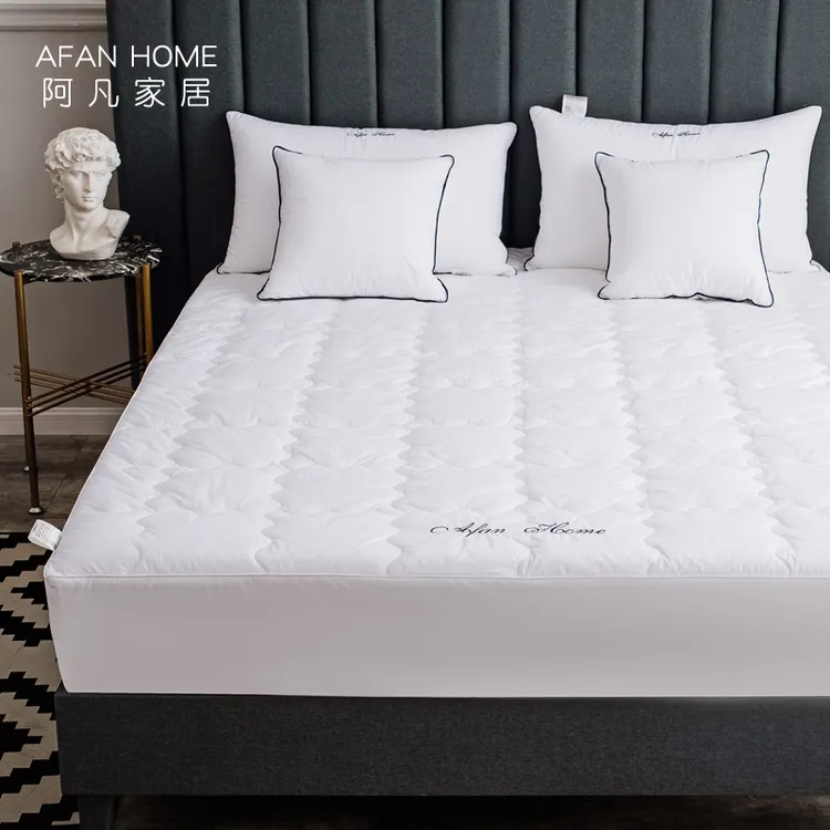 【豪华】A类加厚夹棉床笠双面全棉纯棉床罩席梦思防滑床垫保护套
