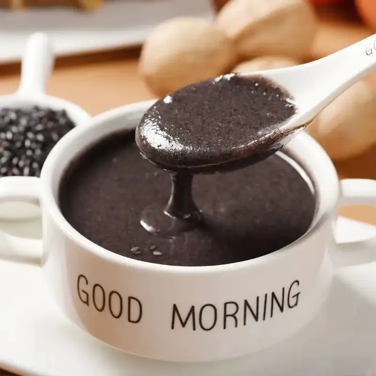 黑芝麻核桃桑粉500克/斤芝麻黑豆粉原味食用美味