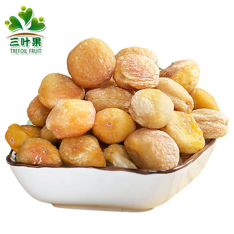 三叶果新疆库车小白杏干1斤/2斤精选品质香甜饱满原味健康美味