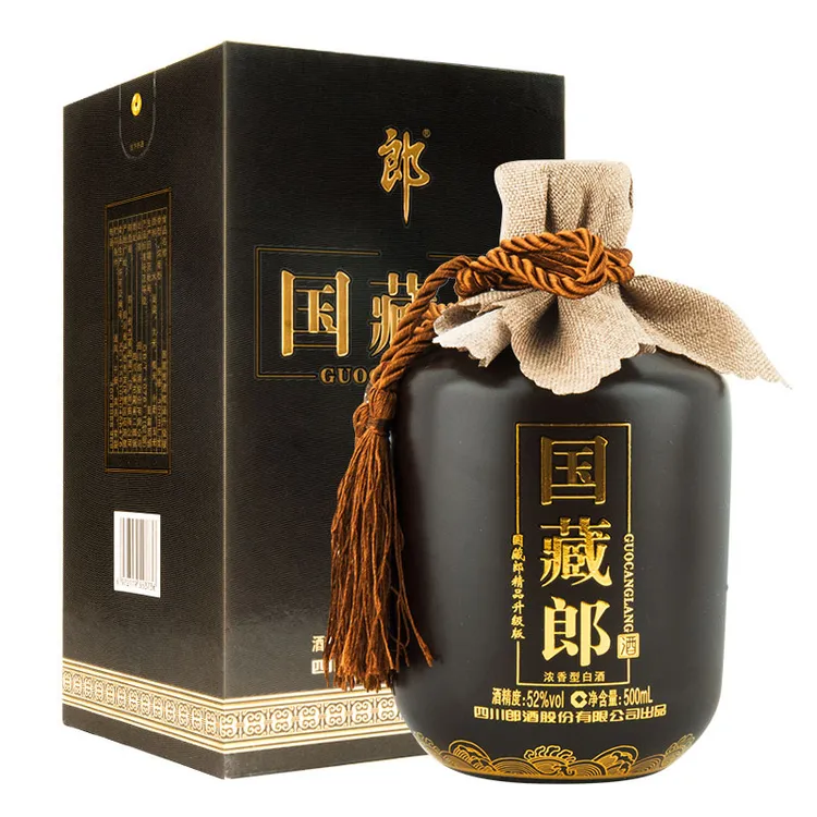 郎酒 国藏郎精品升级版52度白酒浓香型度白酒盒装52度500ml