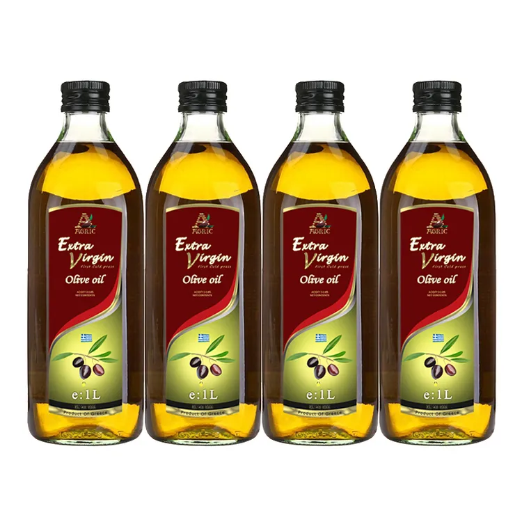 AGRIC阿格利司希腊原装进口特级初榨橄榄油1000ml×4瓶组合食用油