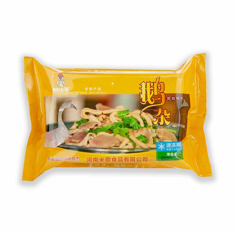 信阳特产 固始鹅杂500g 鹅汤900g 调料包60g 鹅油包40g