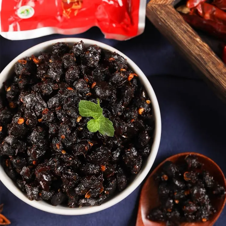 兰湘子推荐湖南特产香辣豆豉150克238克炒菜蒸鱼调味