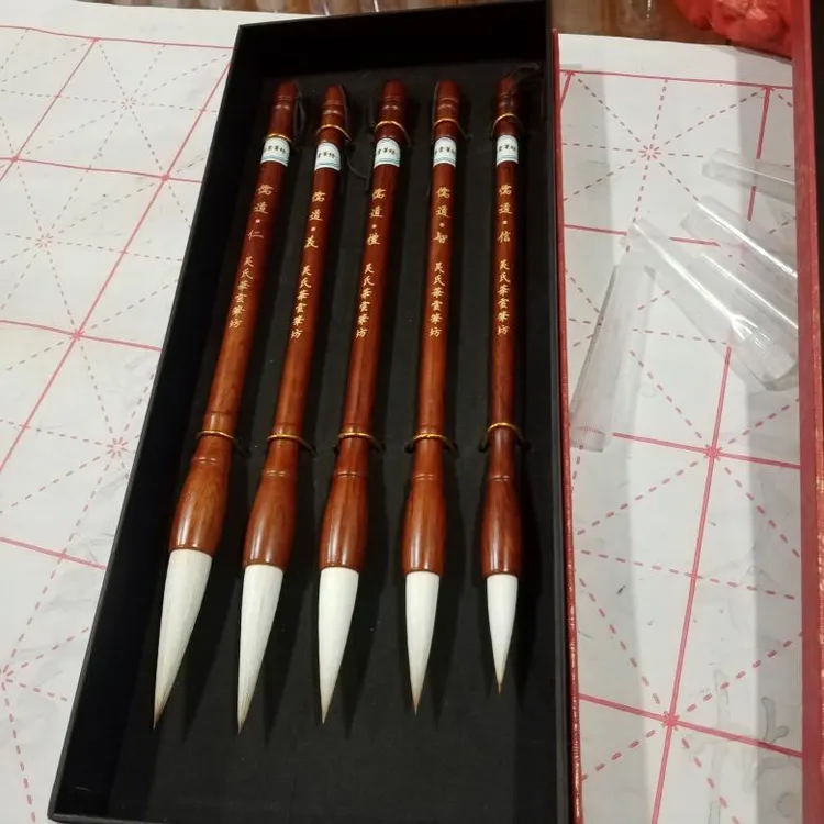儒道 兼毫全能王五支套笔