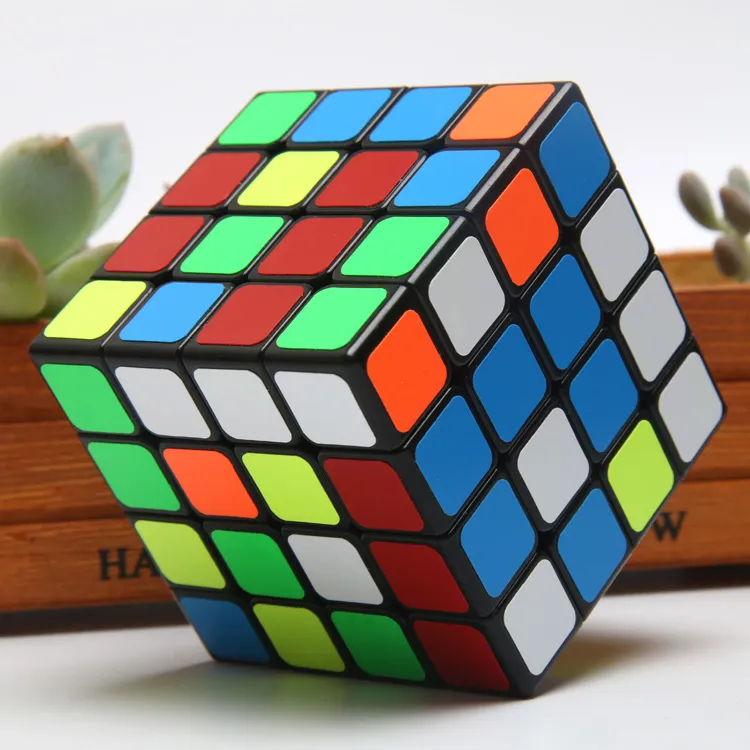 包邮圣手四阶魔方 传奇4阶魔方专业比赛用灵活顺滑可调节益智玩