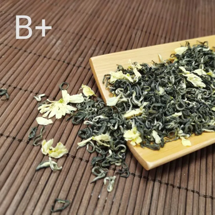2025年四川茉莉花茶飘雪浓香耐泡蒙顶山花茶飘雪B+  250g， 500g