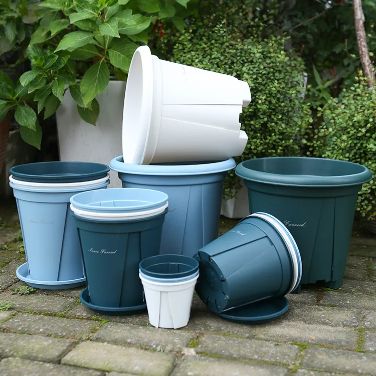 新粉福利青山控根不烂根花盆多肉月季绿植通用型环保耐用塑料花盆