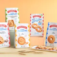 【到手两袋】意大利进口欧若拉巧克力榛果全麦曲奇饼干营养350g优质