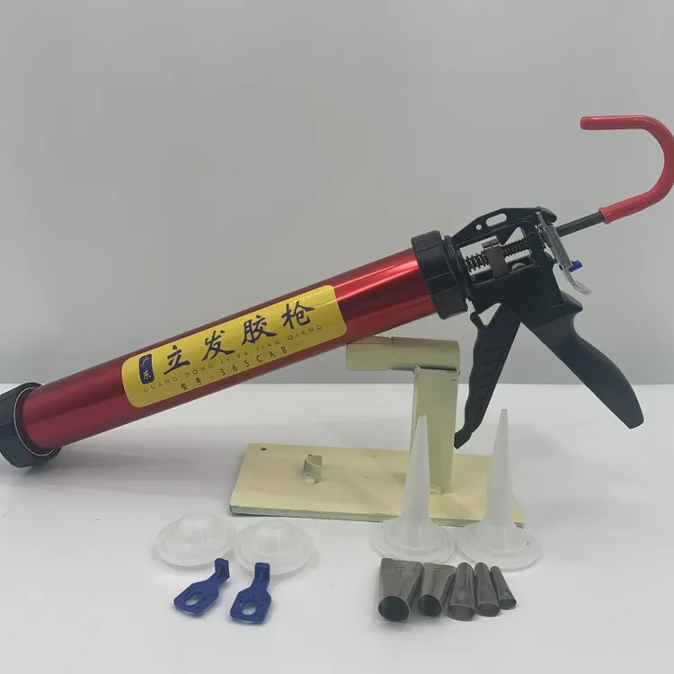 立发365双弹簧三轴承软支胶枪