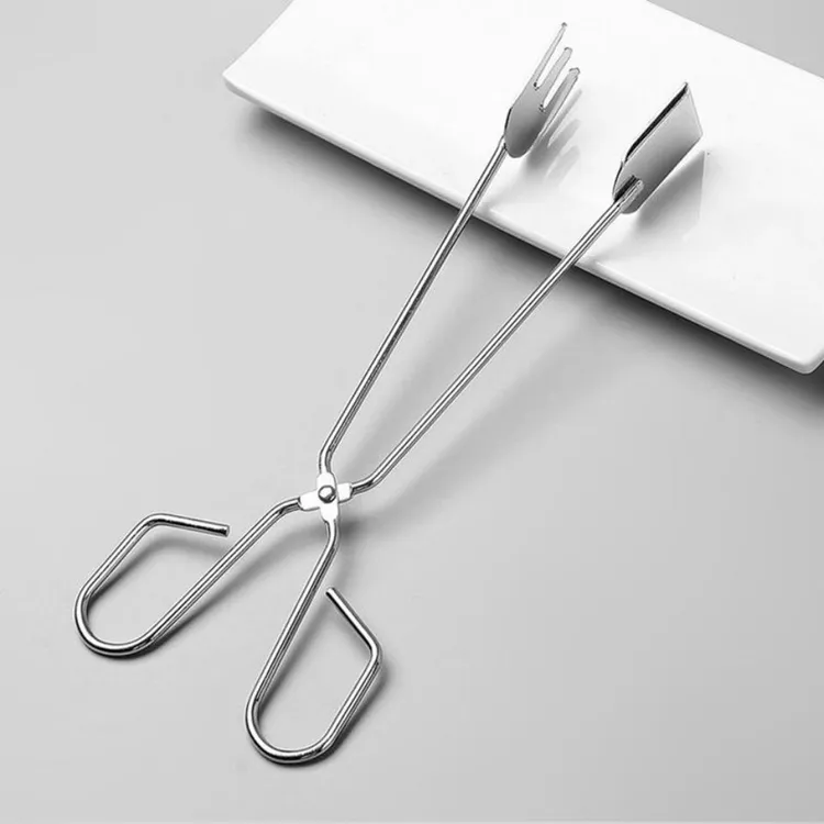 多功能不锈钢烧烤夹碳夹木炭钳子食物夹子菜夹肉夹食品油炸夹工具