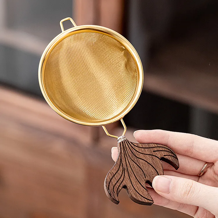 不锈钢茶漏茶滤茶叶过滤网家用功夫茶具用品泡茶配件公道杯滤茶器