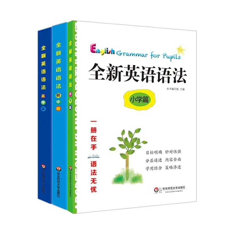 全新英语语法 小学+初中+高中 语法知识点讲解 讲练结合