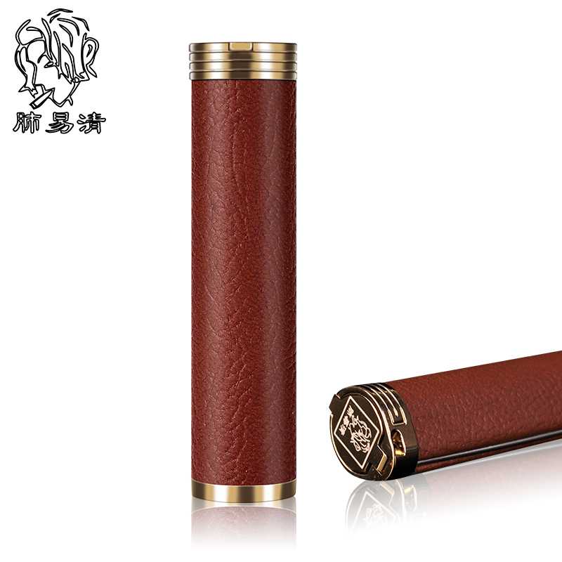 肺易清皮套金属款沾粉高端大气上档次易清草系列沾粉1支