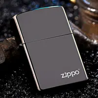ZIPO/芝宝【正品】150zl黑冰标志150ZL防风ZIPPO火机礼物MBJ1