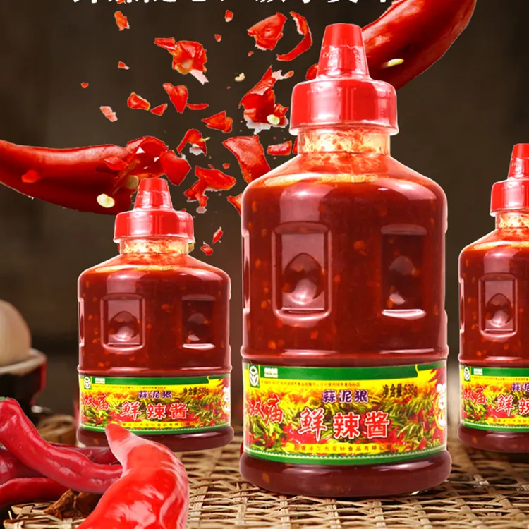 双庙辣酱蒜泥狠鲜辣酱内蒙古巴盟河套辣椒酱烧烤调味酱蒜蓉辣酱