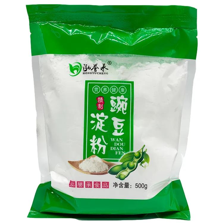 豌豆凉粉豌豆淀粉500克豌豆粉生粉贵州凉皮四川特产白凉粉粉勾芡