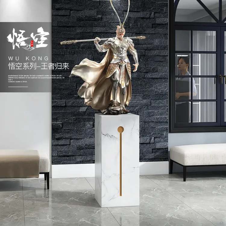 斗战胜佛中式大型落地摆件齐天大圣孙悟空商场酒店口摆设开业送礼