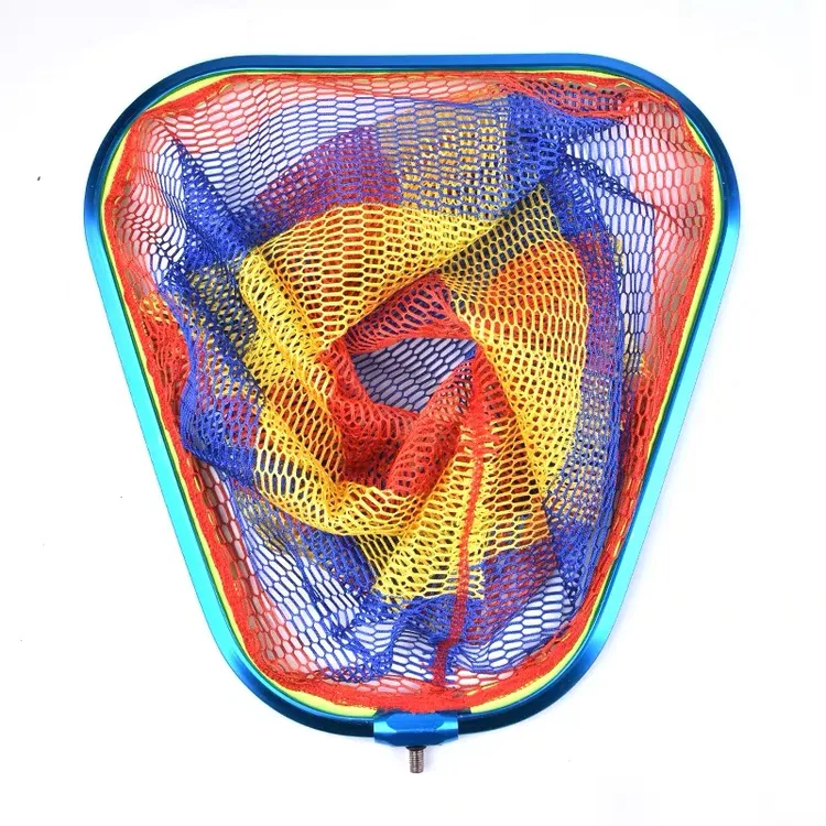 铝合金大物抄网头加深网兜三角抄网头捞鱼网头大鱼巨物网头不带杆