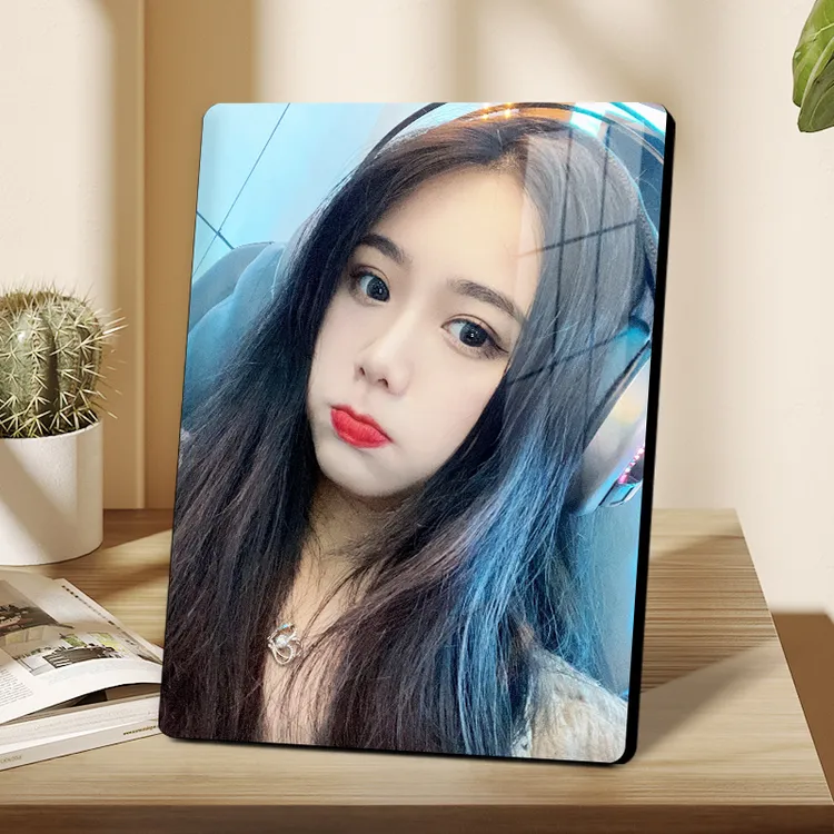 【定制大魔王】相框摆台照片定制水晶影楼婚纱照挂墙相片珍藏美好