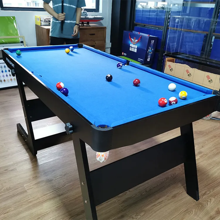 IPOOLSPORT折叠木制台球桌家用小型儿童桌球大号成人玩具中性新款