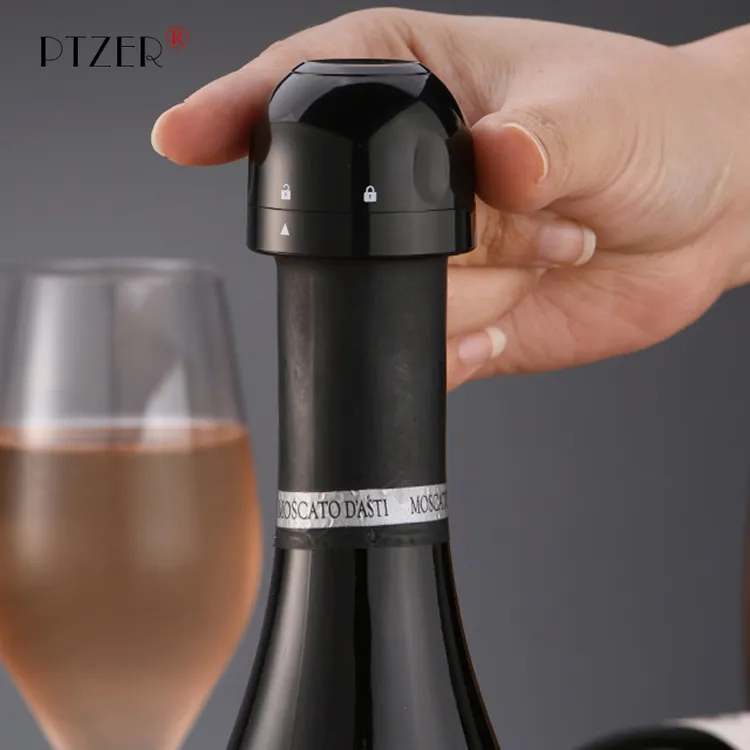 PTZER家用香槟塞起泡酒保鲜密封酒塞白酒喝不完储藏酒啤酒塞封盖