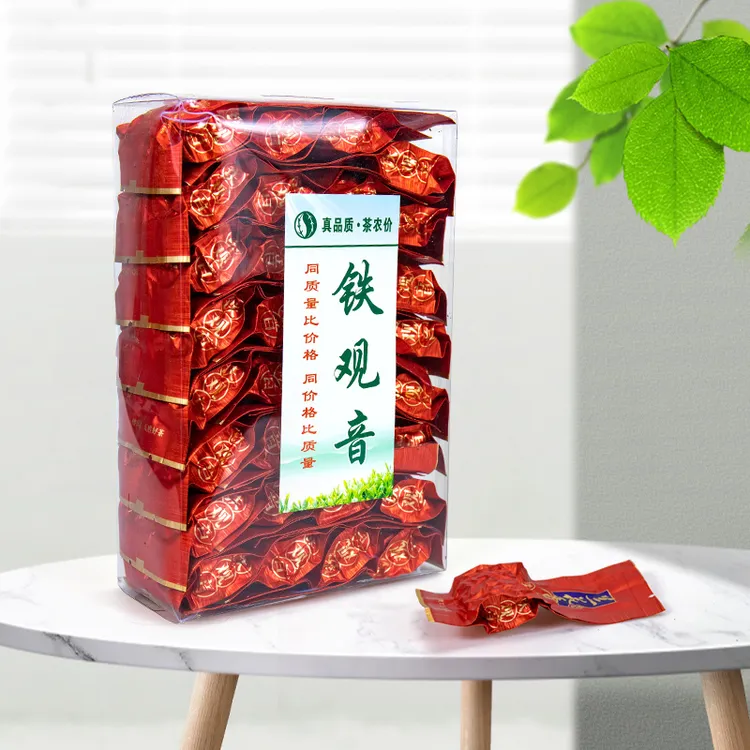添佳添佳精选春茶安溪铁观音盒装清香型兰花香传统优选独立大份量