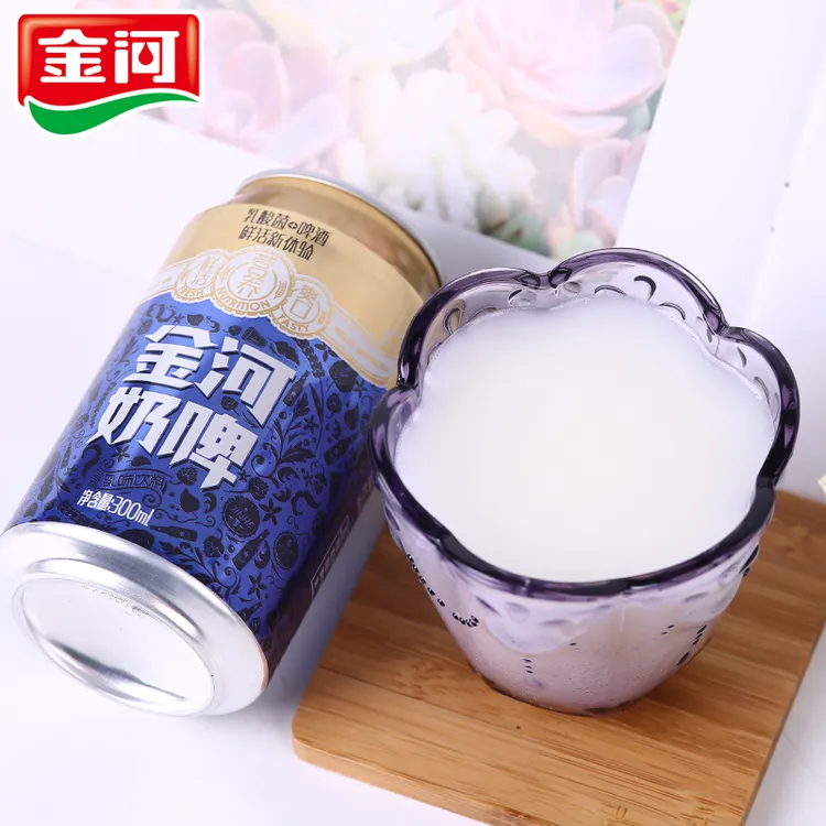 【直播专属】金河奶啤乳酸菌气泡奶（300ml*6罐/12罐）