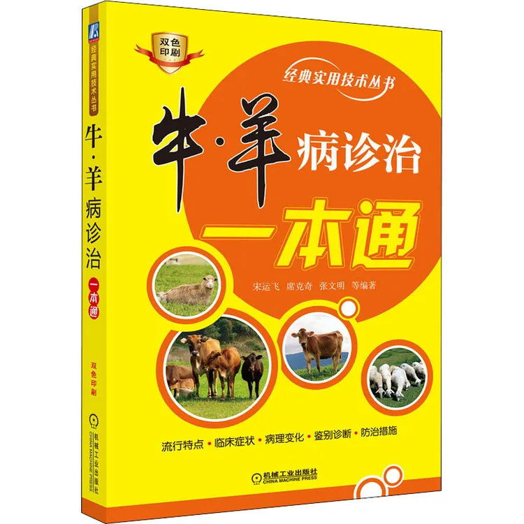 牛 羊病诊治一本通 牛羊病流行特点 养牛书籍大全牛病治疗全书