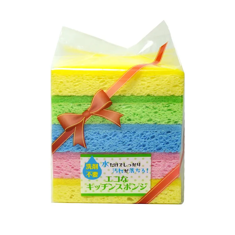 【宠粉福利】ONEDAY加厚木浆棉百洁布强去油污洗碗神器(1包/5枚)