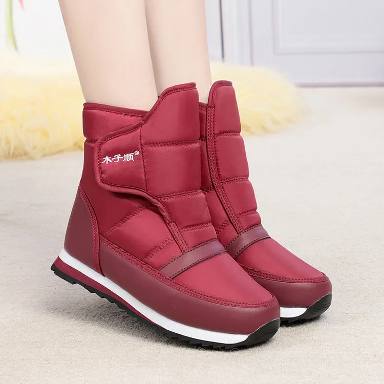 女款棉靴户外雪地靴男女中筒靴轻便加绒雪地靴女款爆款2025新款