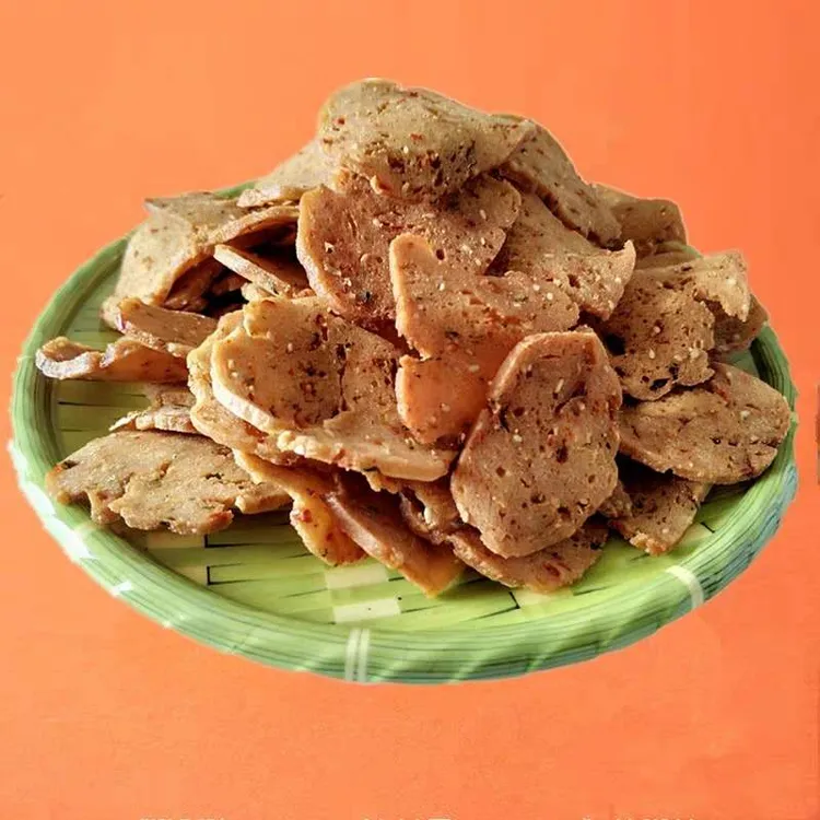江西赣南美食精选美味于都烧卷子咸香酥脆香辣100克×3袋一份